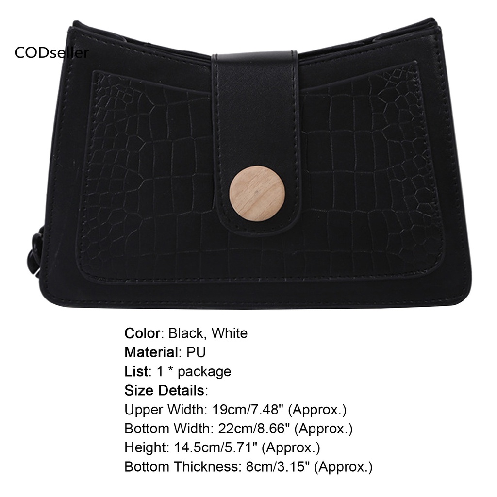 COD_ Exquisite Sling Bag Women Clutch Purse Bag All-Matched for Women