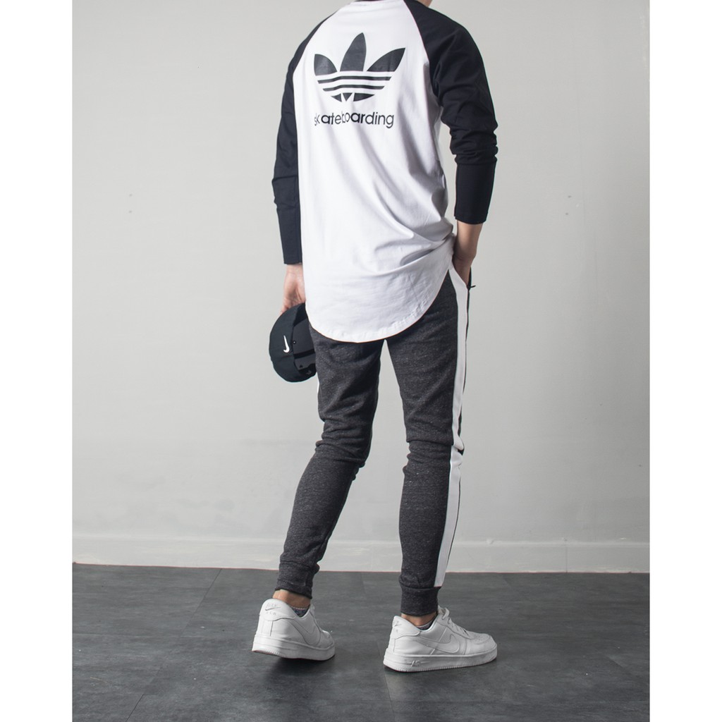 Áo thun tay dài nam lai bầu raglan das cực đẹp | BigBuy360 - bigbuy360.vn