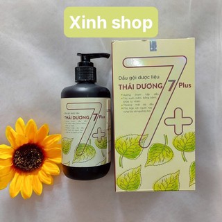 Dầu gội thái dương 7 plus chai 250ml ( hàng công ty sao thái dương giúp suôn mượt tóc ) kết hợp 2in1 gội và xả