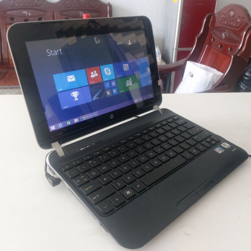 Laptop HP mini 10 inch Win 8 đầy đủ phụ kiện phần mềm cơ bản