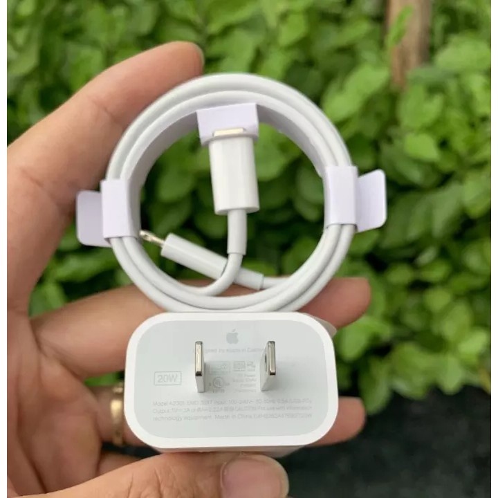 Bộ Sạc Nhanh 20w Cho Các Dòng Của IPhone - Sản Phẩm Bảo Hành 7 Tháng - Lỗi 1 Đổi 1 Trong 10 Ngày
