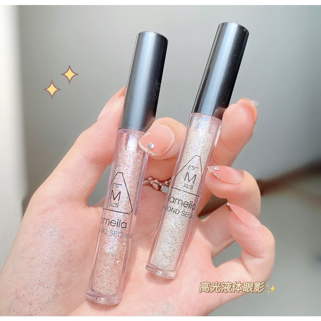 Gel nhũ mắt Diamond Lamella liquid eye shadow long lanh cực xinh bền màu lâu trôi