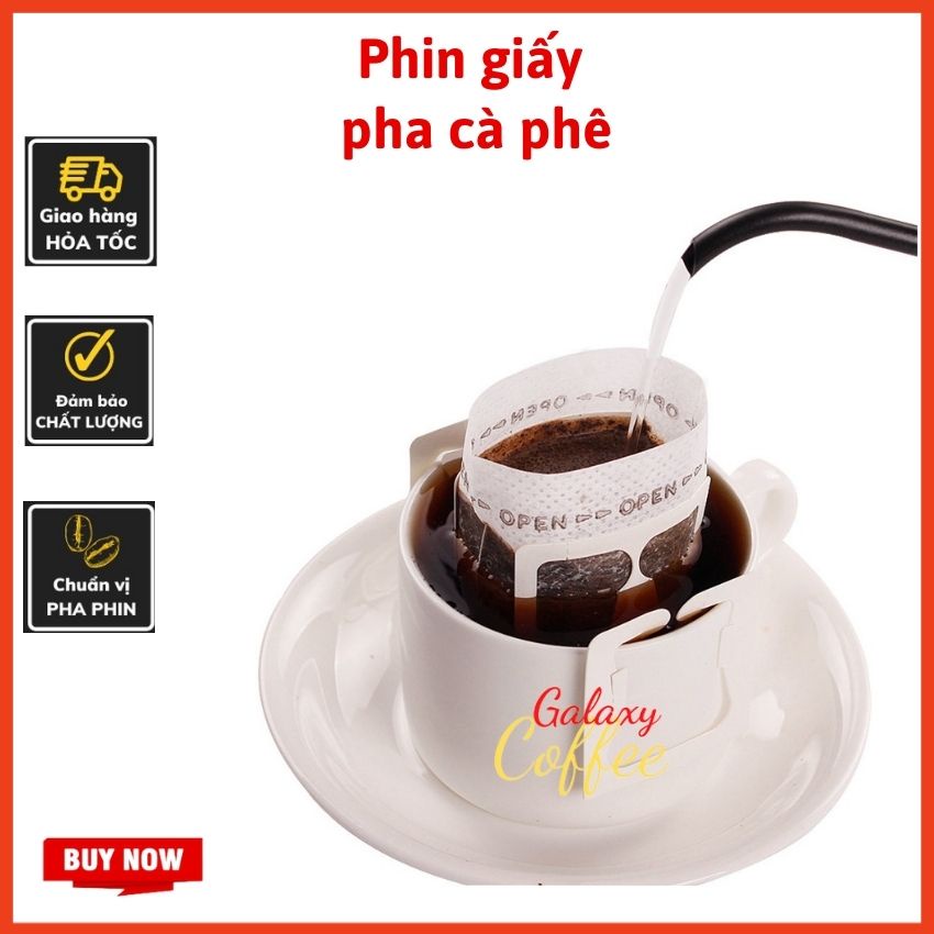 Cafe Rang Xay Phin Giấy Pha Cà Phê Đi Du Lịch Galaxy Coffee Mix 5 Hạt Nguyên Chất Pha Phin Đậm Vị Nguyên Bản