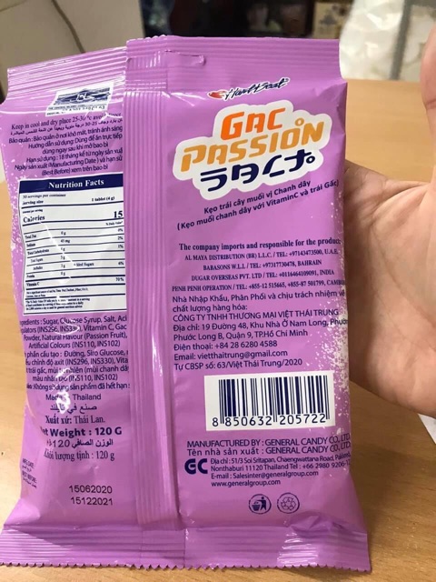 Kẹo chanh muối Thái Lan | BigBuy360 - bigbuy360.vn