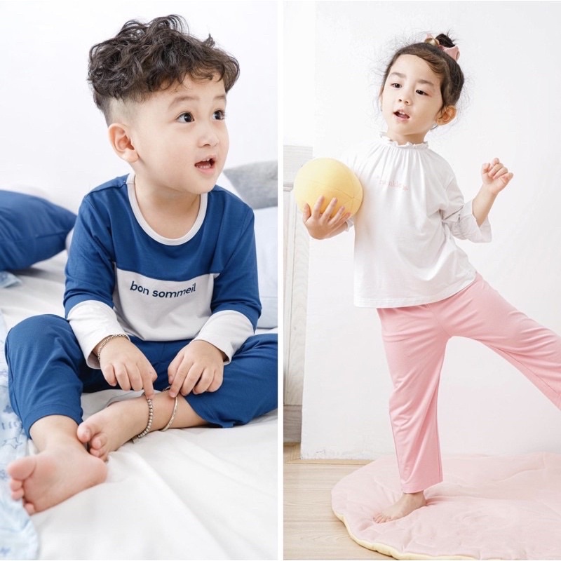 Bộ quần áo Nous bé gái dài tay size 2-6 tuổi