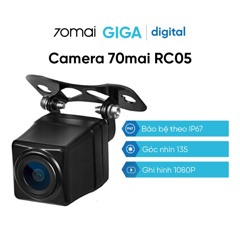 Camera lùi ô tô Xiaomi 70mai Midrive RC05 - Camera phụ ô tô Xiaomi 70mai - RC05