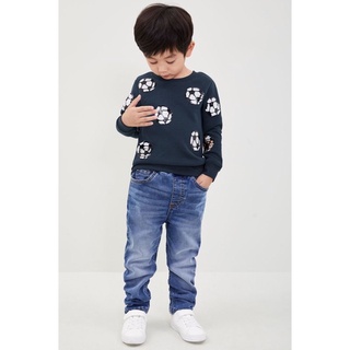 Áo Nỉ Bé Trai Bóng Sequin Navy HaM