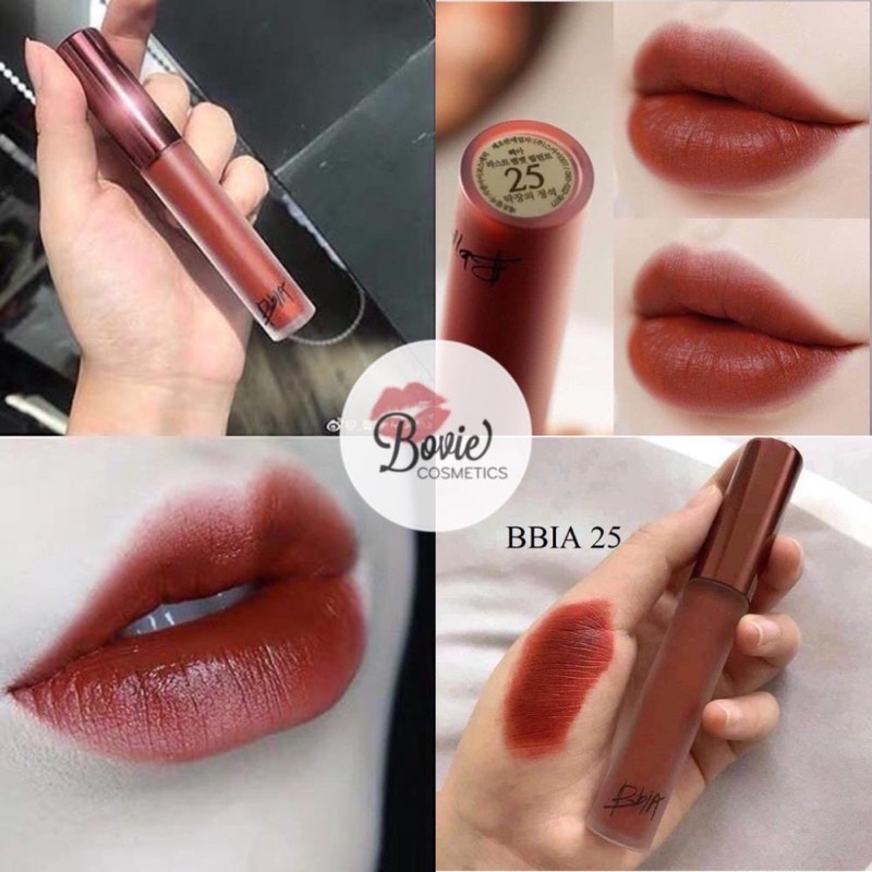 Son kem BBIA 25 - 36 - 38 | Black Rouge A06 A12 A26 A31 A32 A37 HG08 ( Last Velvet Lip Tint)