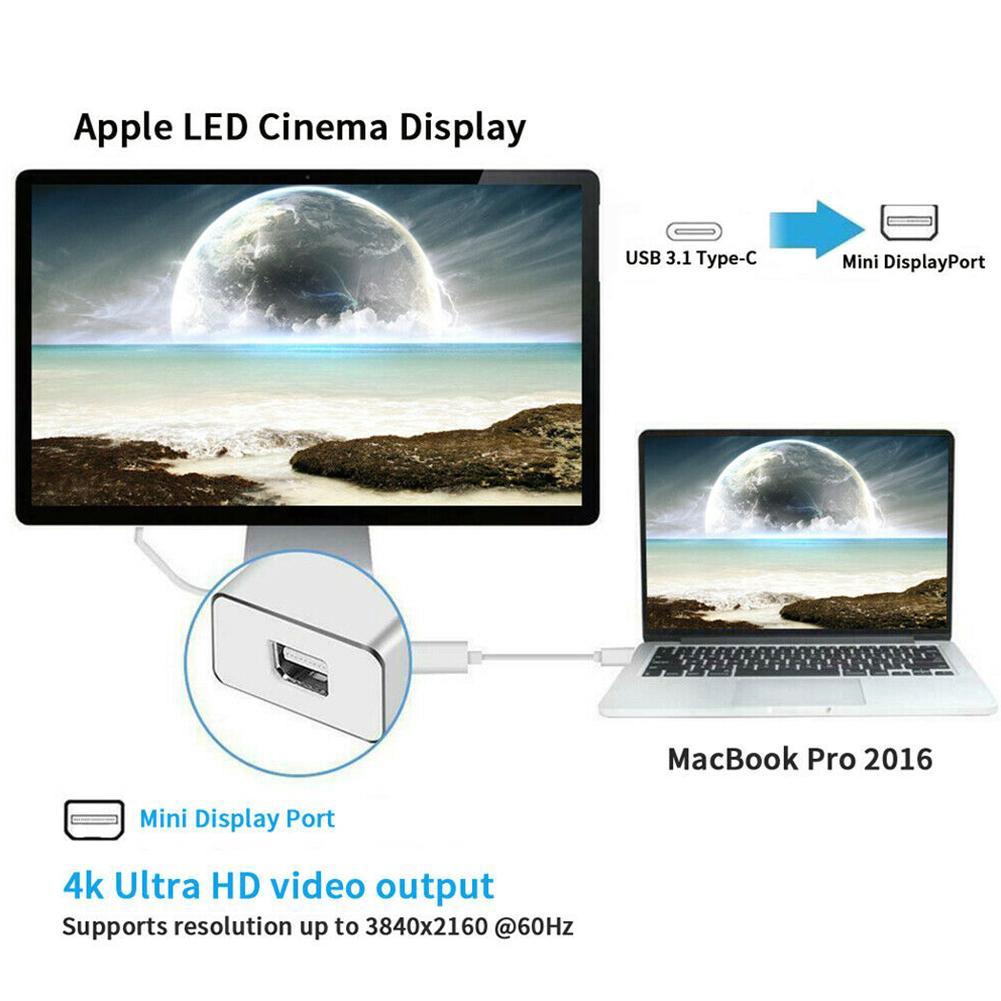Bộ chuyển đổi USB 3.1 type C sang Mini DisplayPort tiện dụng