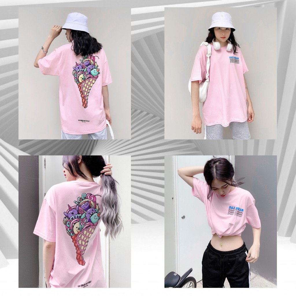 [Mã SKAMCLU7 giảm 10% Tối Đa 50K đơn 0Đ] ÁO THUN ICE CREAM VÀ UNICORN NHIỀU MÀU | BigBuy360 - bigbuy360.vn
