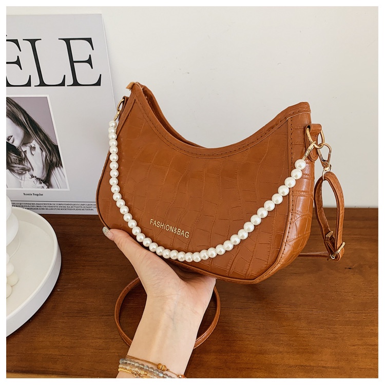 Túi Đeo Vai Đính Ngọc Trai Thời Trang Mùa Hè 2022 Cho Nữ