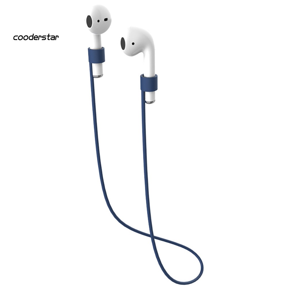 Dây đeo giữ tai nghe chống thất lạc chống rối bằng silicon thích hợp cho tai nghe bluetooth Airpods