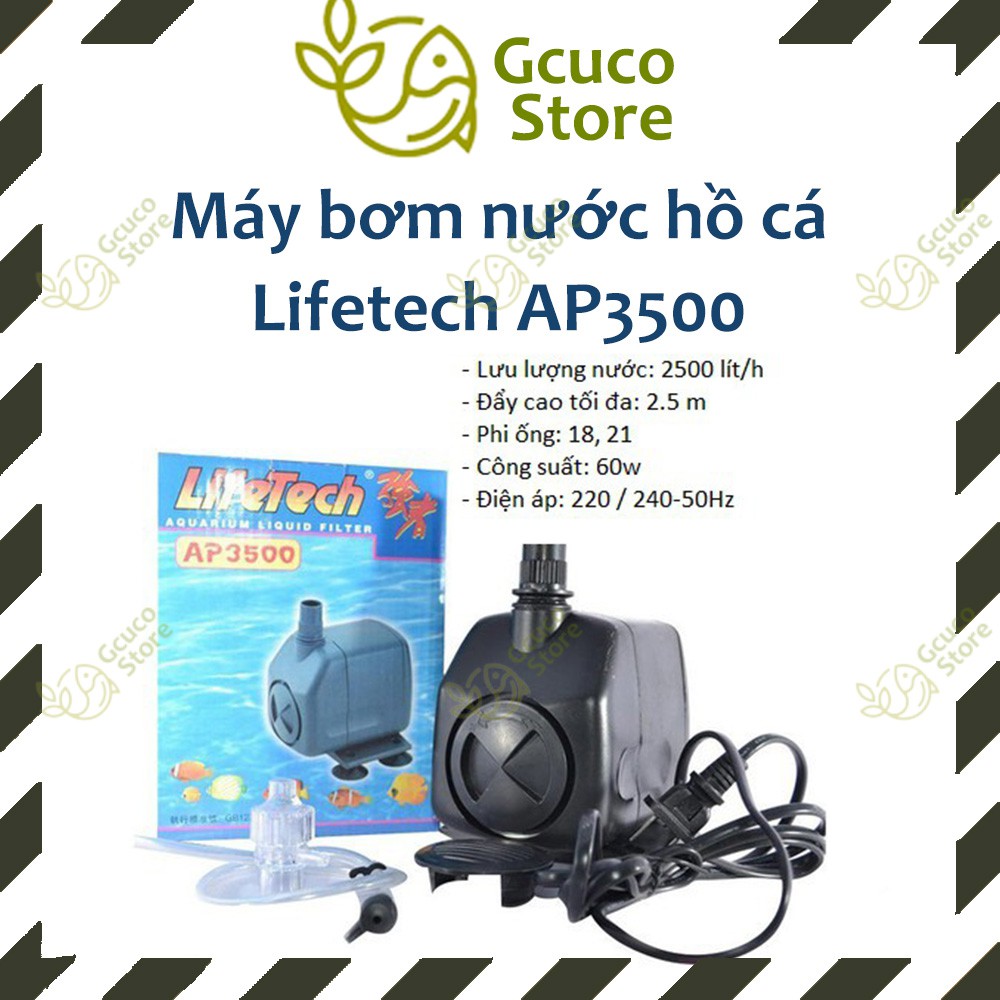 Máy bơm nước hồ cá lifetech AP3500