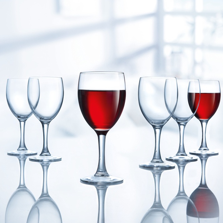 Bộ 6 Ly Rượu Vang Thuỷ Tinh Luminarc Elegance 190ml- LUEL12055