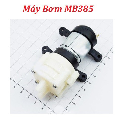 Máy Bơm Mini 6-12V Chế Máy Rửa Tay Bơm Mini 12V MB385 MB365