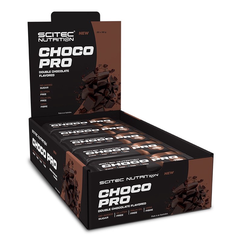 Bánh Socola Cung Cấp Protein | SCITEC CHOCO PRO BAR - Chính Hãng - Nhập Khẩu Châu Âu