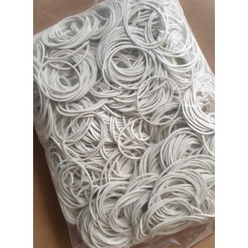 100g dây thun trắng sữa,vàng cột hàng hóa cao cấp,cột tiền,cột flashcard,cột miệng bịch bóng cột hàng gia dụng