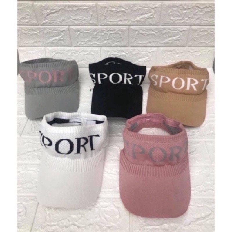 Mũ Lưỡi Trai SPORT Nửa Đầu [ Mũ thể thao ] [Miễn Phí Vận Chuyển khi đơn đạt giá trị tối thiểu 200k]