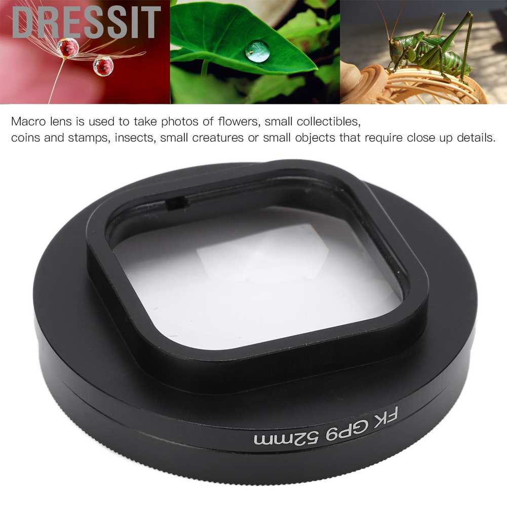 Ống kính Macro 52mm 10x cho máy ảnh Hero 9/10
 | BigBuy360 - bigbuy360.vn