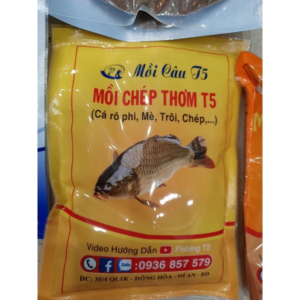 Mồi câu_ Cám câu T5  các loại chép, phi.