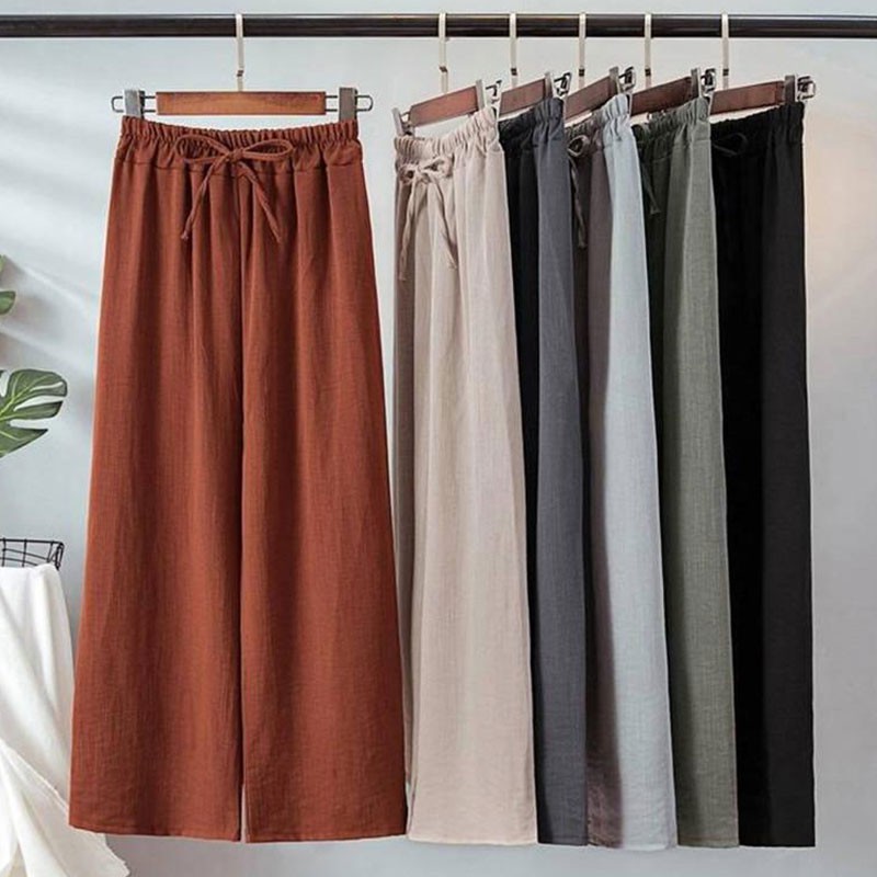 Quần Suông Ống Rộng Nữ Dây Rút | BigBuy360 - bigbuy360.vn