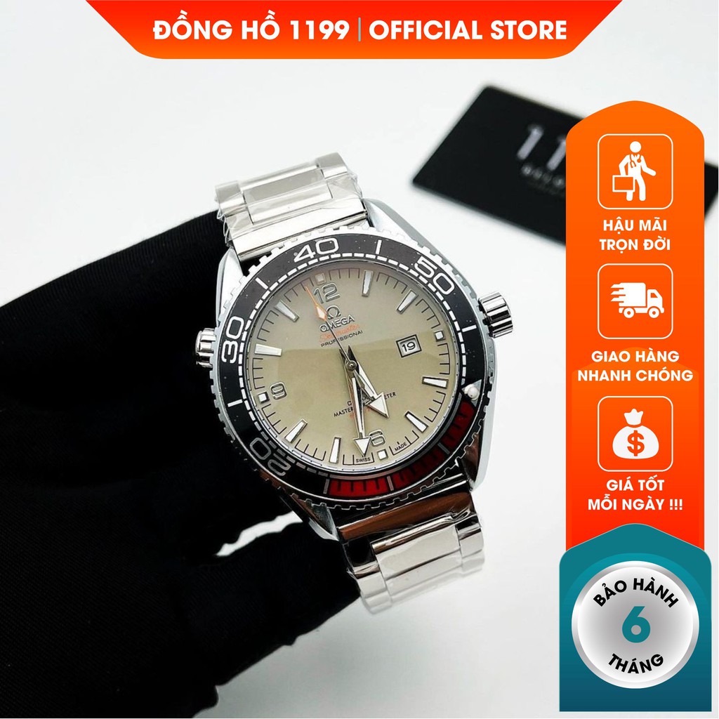 Đồng hồ nam - Đồng Hồ Cơ Dây Da Chống Nước Chống Xước Máy Chuẩn 2021 Chất Liệu Cao Cấp 42.20EA - 1199 Watches