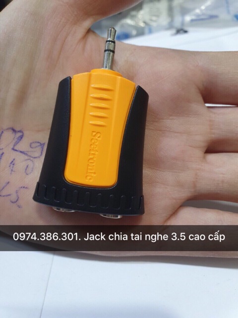 Jack rắc chia tai nghe chuẩn 3.5 cao cấp hãng SEETRONIC nhập khẩu. Báo giá 1 cái.