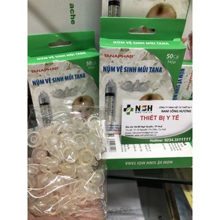COMBO 5 Núm Silicone vệ sinh mũi, núm rửa mũi đầu mềm cho em bé TANA,Núm rửa mũi silicon