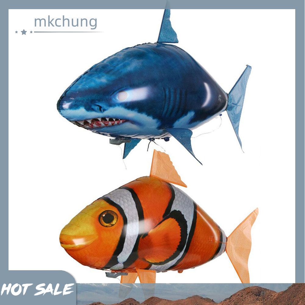 Bóng Bay Hình Cá Mập Điều Khiển Từ Xa Độc Đáo Cho Bé