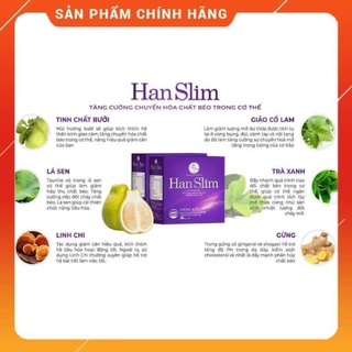 GIẢM CÂN HANSLIM TINH CHẤT BƯỞI EO THON, DÁNG ĐẸP