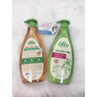 sữa tắm ôliv 650ml