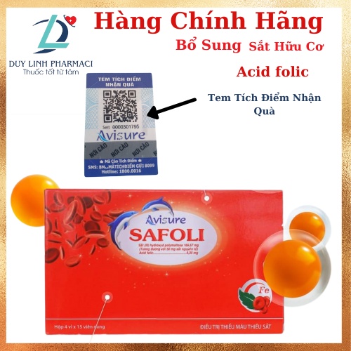 AVISURE SAFOLI -Dành Cho Phụ Nữ Mang Thai Và Sau Sinh