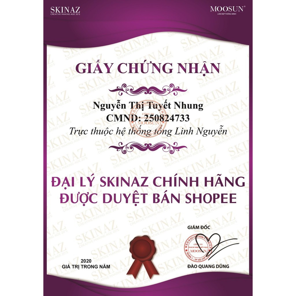 Bộ Dưỡng Da Cao Cấp AC Sensitive Skin Care Skinaz