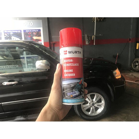 Phủ Bóng Bảo Vệ Khoang Máy Ô Tô WURTH ENGINE PROTECTIVE 400ML 0892790