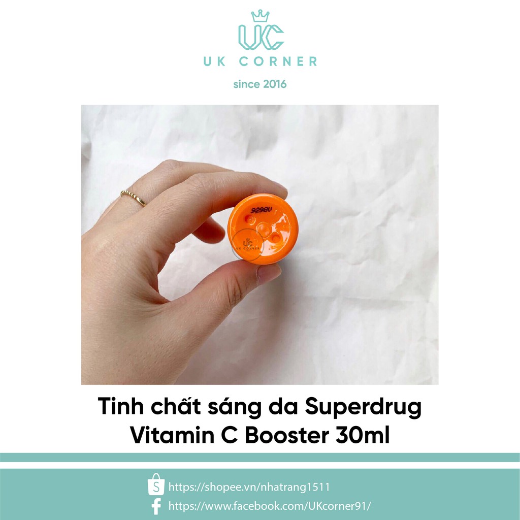 Tinh chất sáng da Vitamin C Superdrug Vitamin C Booster 30ml