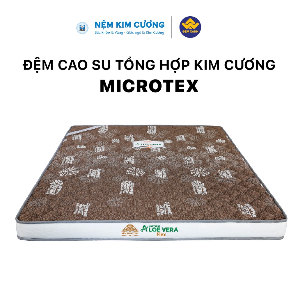 Đệm cao su non Kim Cương Aloe Vera Flex