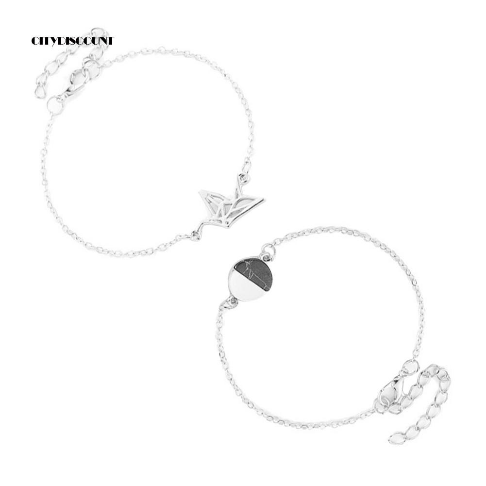 Bộ 2 vòng tay hợp kim đính trang trí nhiều kiểu dáng | BigBuy360 - bigbuy360.vn