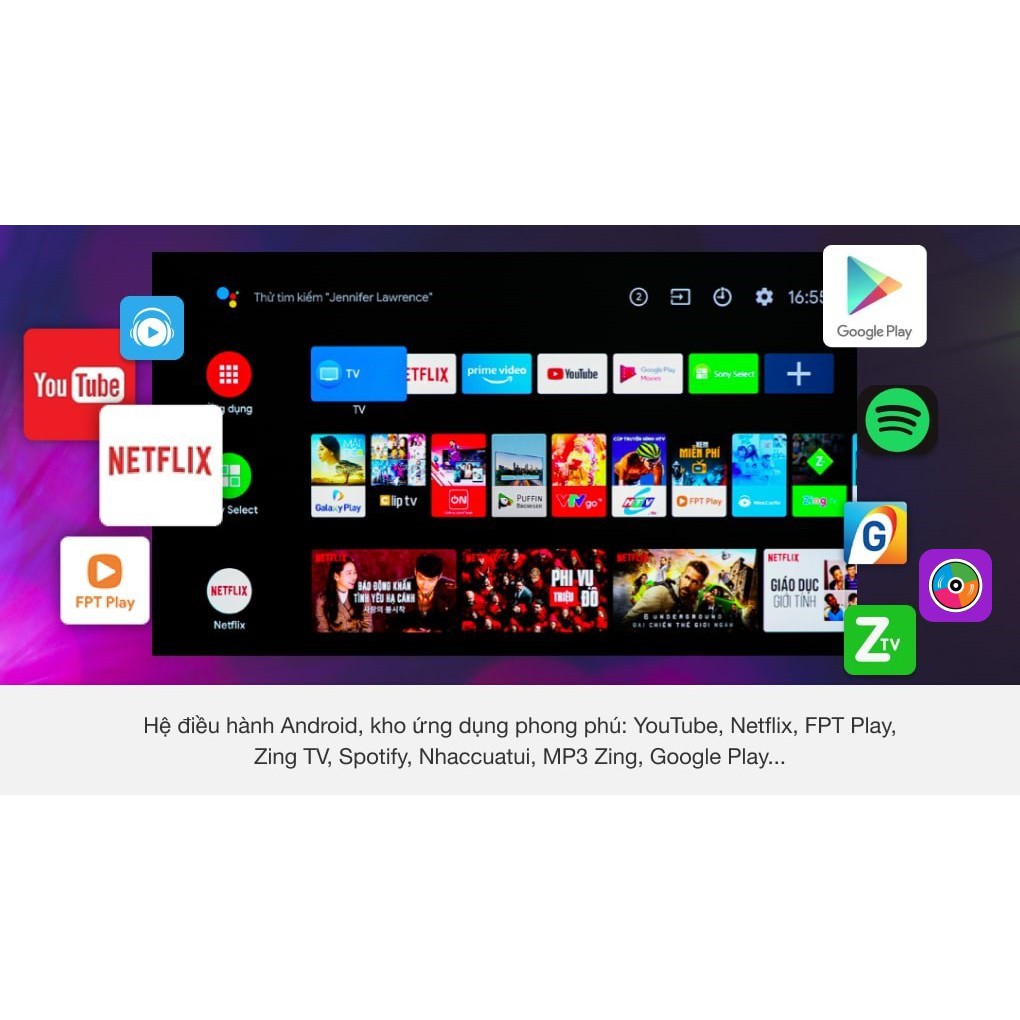 Android Tivi 4K Casper 55 Inch 55UG6300 (Miễn phí giao tại HCM-ngoài tỉnh liên hệ shop) | BigBuy360 - bigbuy360.vn