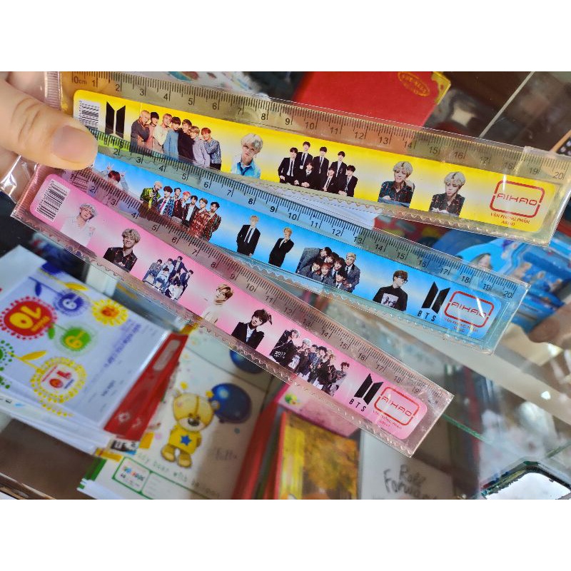 🌺Thước kẻ BTS🌺dài 20cm