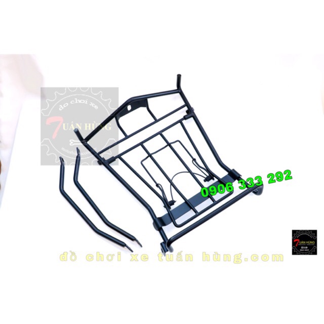 Baga Airblade 2020/ AB 150/125 sơn Đen[HÀNG HOT] - baga giữa xe airblade - đồ chơi xe ab