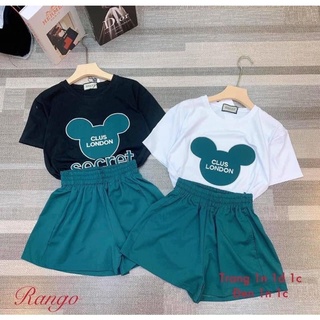 Set bộ mùa hè bé gái, đồ bộ mùa hè bé gái size nhỡ 20-35kg (xả lẻ sz )