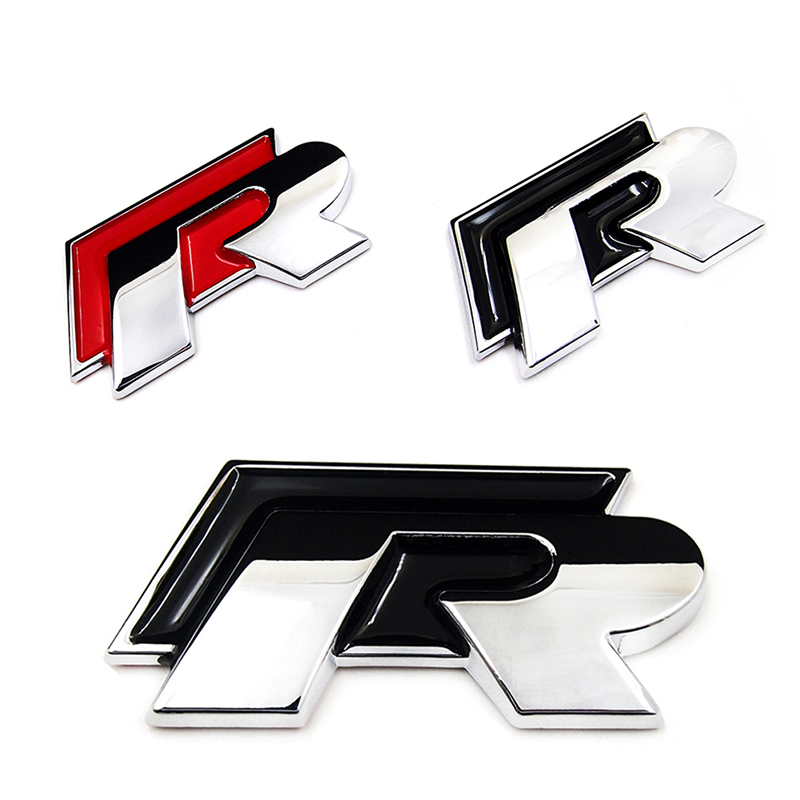 Miếng Dán Chữ Rine Bằng Kim Loại Trang Trí Xe Hơi Vw Golf