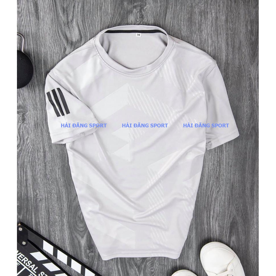 Áo Thun Tập GYM Nam Thể Thao Dập Vân Ép Cao Tân, Chất Thun Lạnh, Co Giãn 4 Chiều TS99 | BigBuy360 - bigbuy360.vn