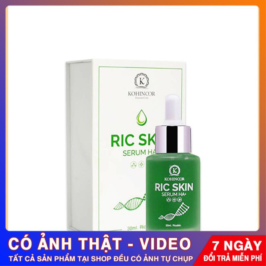 [CHINH HANG]  [Ảnh thật]SERUM RIC SKIN LOẠI BỎ MUN, NÁM, TÀN NHAN, DƯỠNG TRẮNG DA