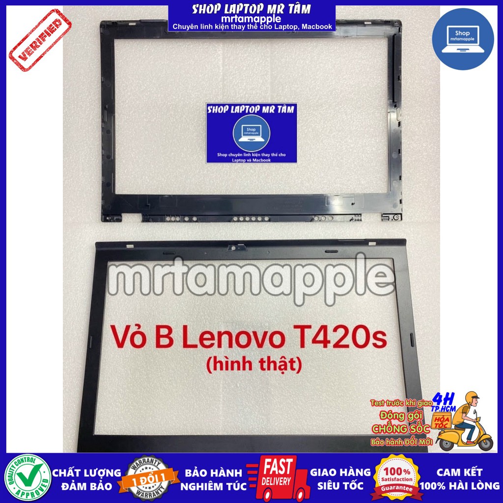 (COVER) VỎ B (VIỀN MÀN HÌNH) LAPTOP LENOVO T420S T430S dùng cho ThinkPad T420S T420SI T430S T430SI