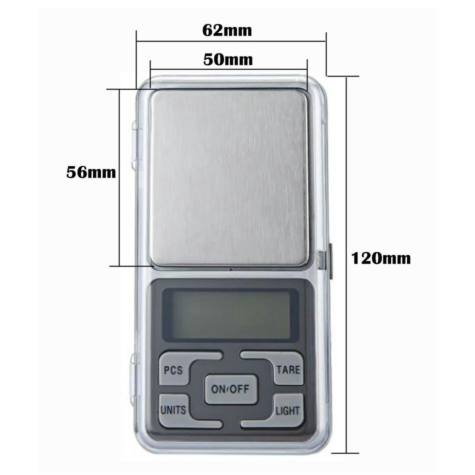 Cân tiểu ly điện tử 200g-001g cân mini bỏ túi điện tử