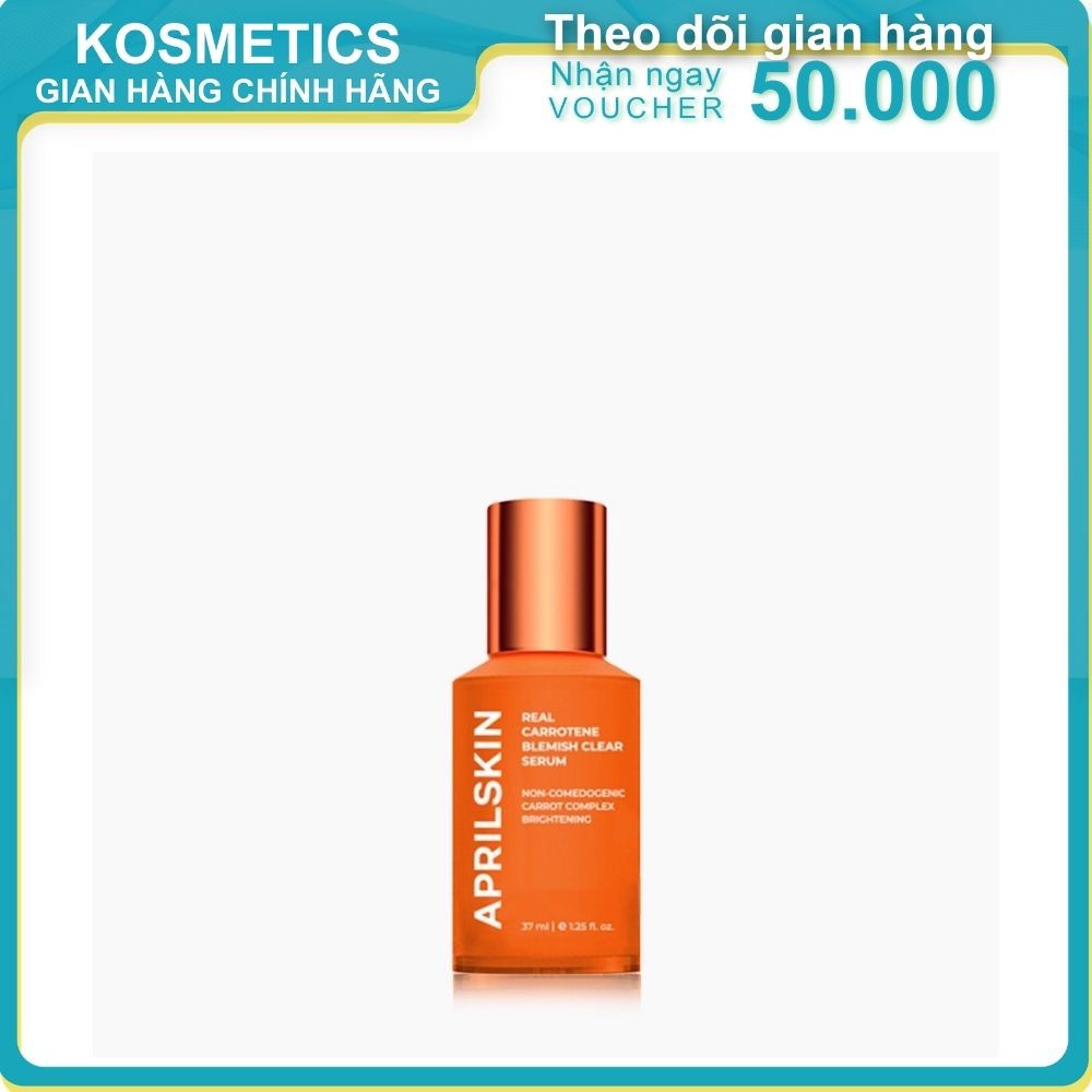 Tinh chất sạch mụn từ cà rốt APRILSKIN Real Carrotene Blemish Clear Serum 37ml