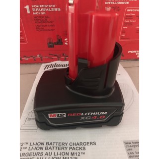 Pin Milwaukee 12v 4.0Ah