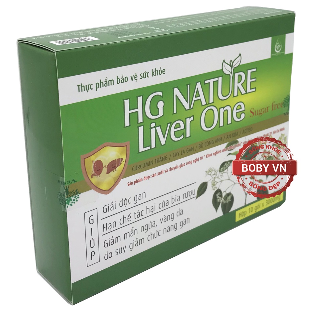 HG Nature Liver One bổ gan, tăng cường giải độc gan