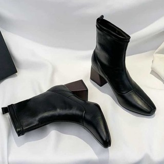 Boots da mềm đế sừng cao cấp